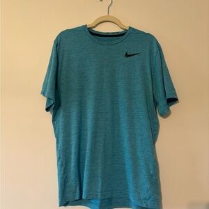 Nike Men's Teal Short Sleeve Tee